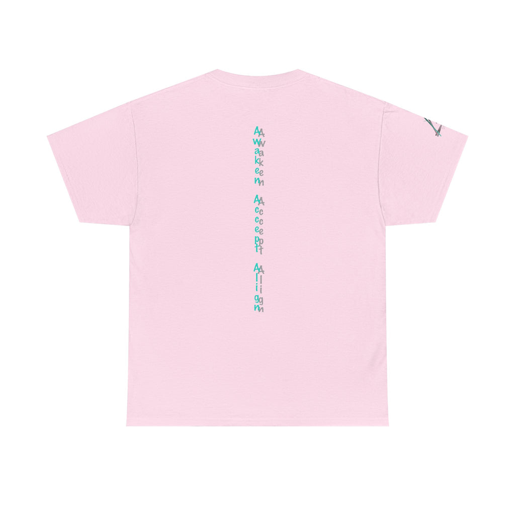Watercolor Floral Art T-Shirt — Bright Real Flower Painting Tee