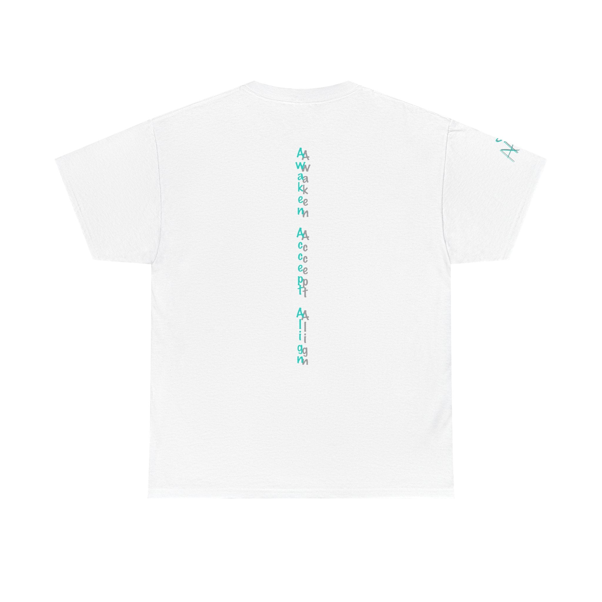 Watercolor Floral Art T-Shirt — Bright Real Flower Painting Tee