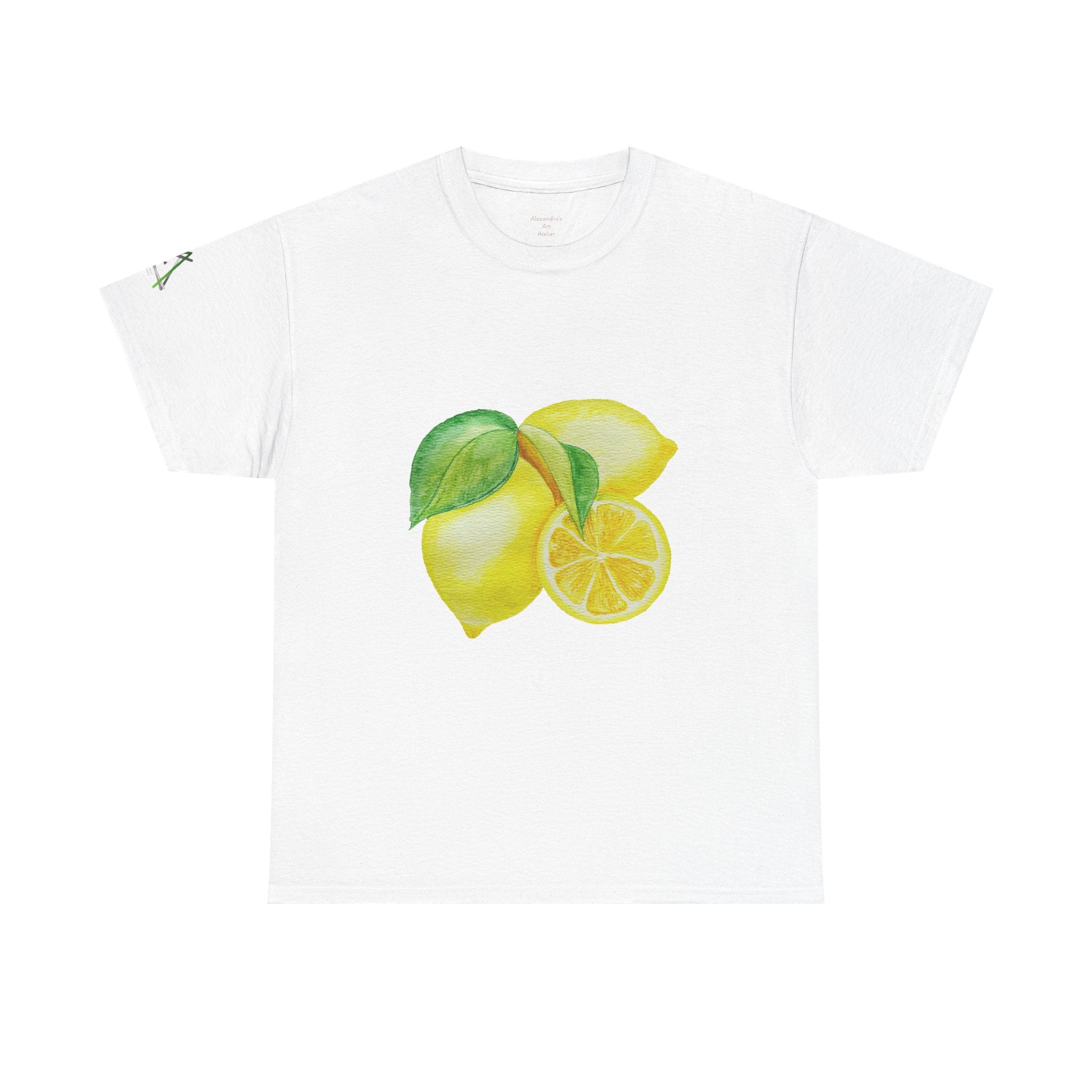 Copy of Watercolor Floral Art T-Shirt — Bright Real Flower Painting Tee