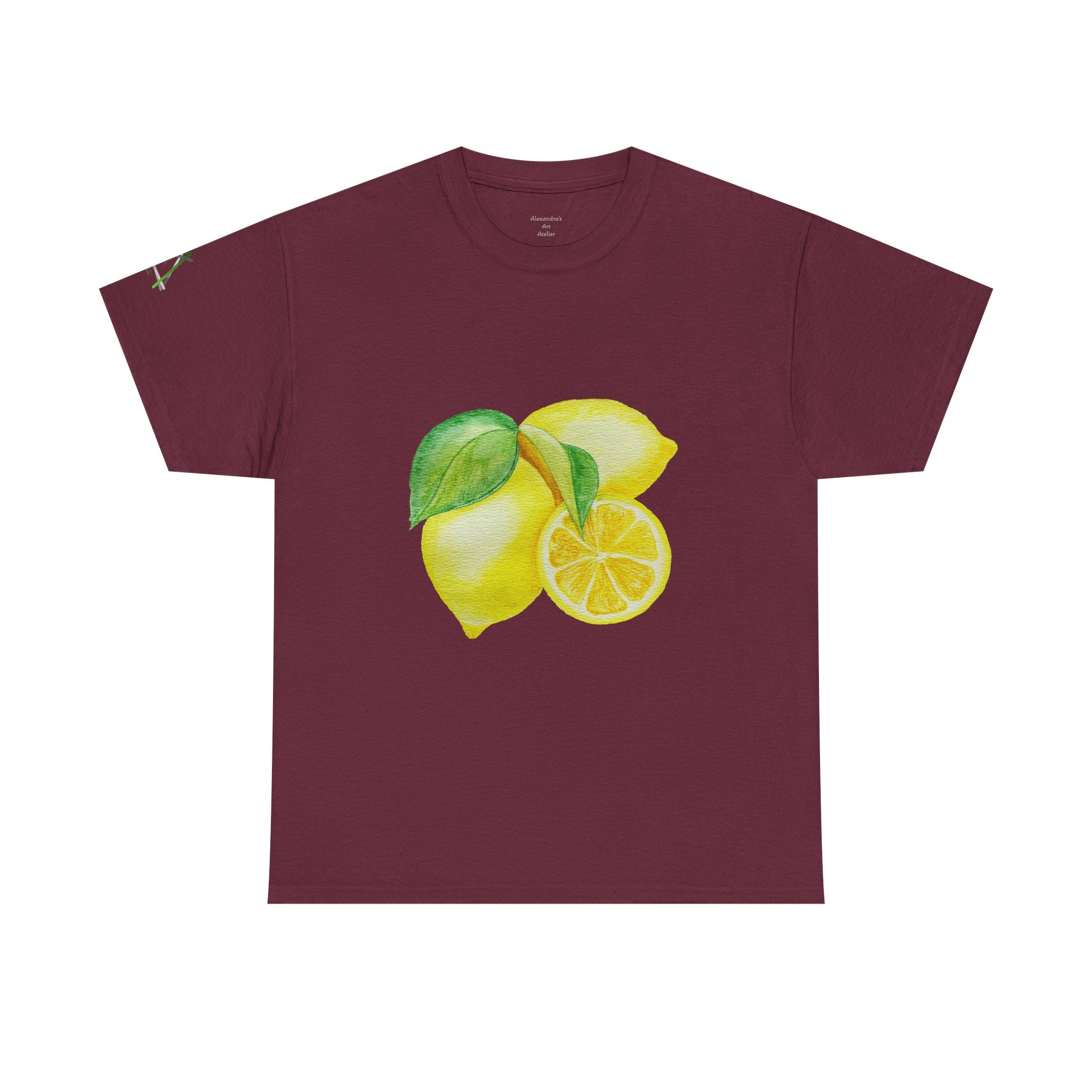 Copy of Watercolor Floral Art T-Shirt — Bright Real Flower Painting Tee