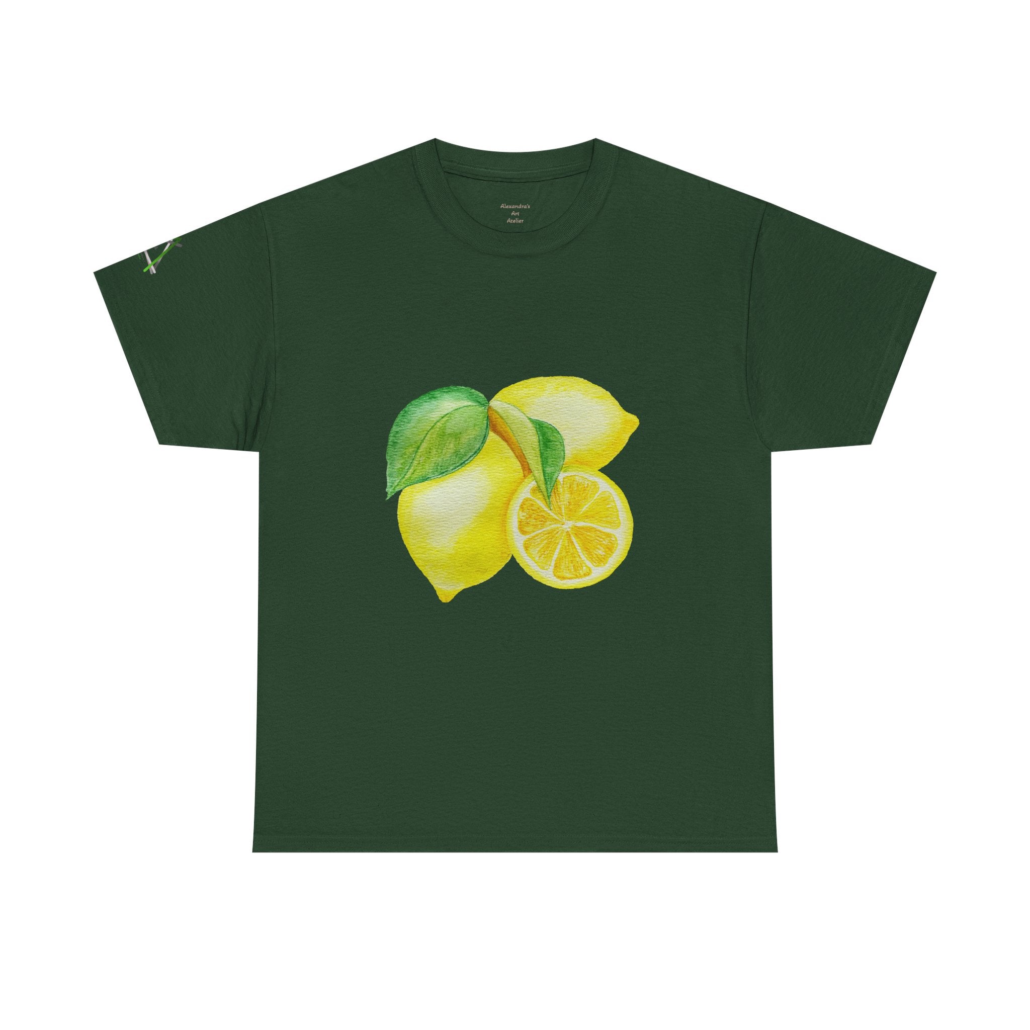 Copy of Watercolor Floral Art T-Shirt — Bright Real Flower Painting Tee